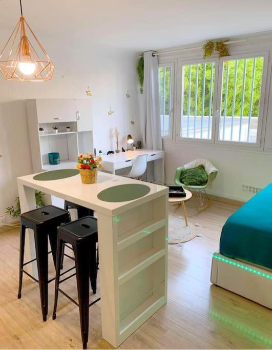 Studio Proche Centre Wifi Parking Apartment Montpellier Exterior photo